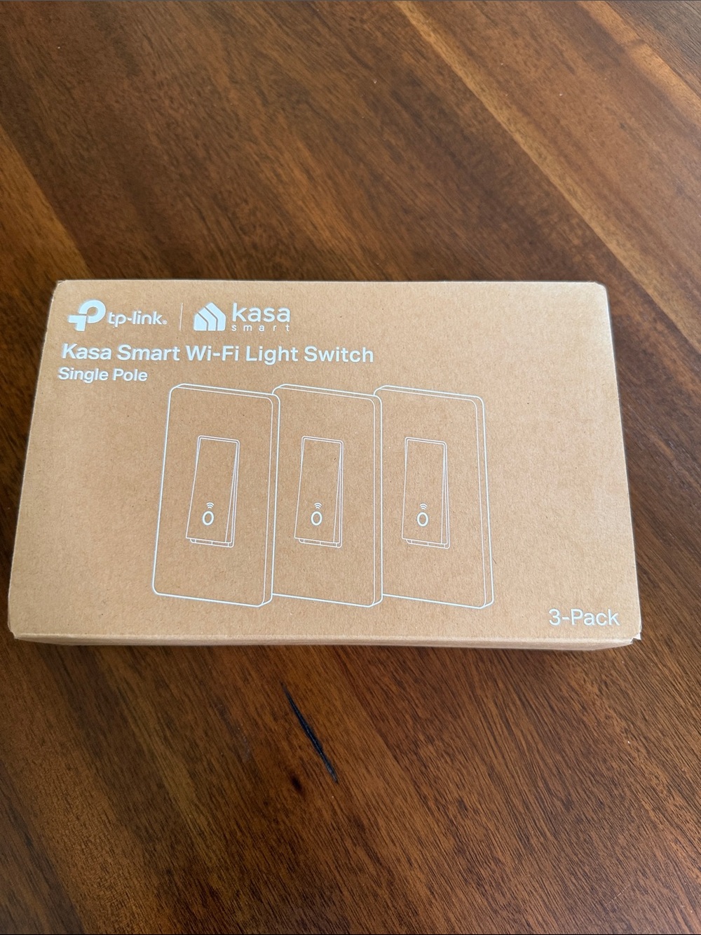Brand new! Kasa Smart Wi‑Fi Light Switch 3‑Pack
